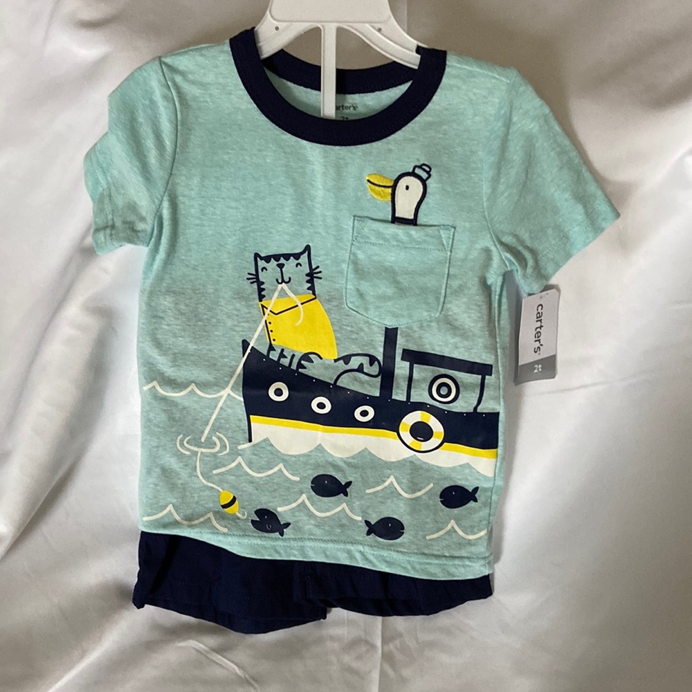 Carter's two piece short set